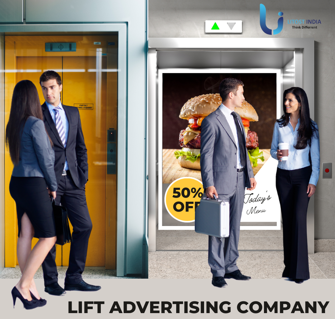 Which company provides the best lift advertising services in Delhi NCR?